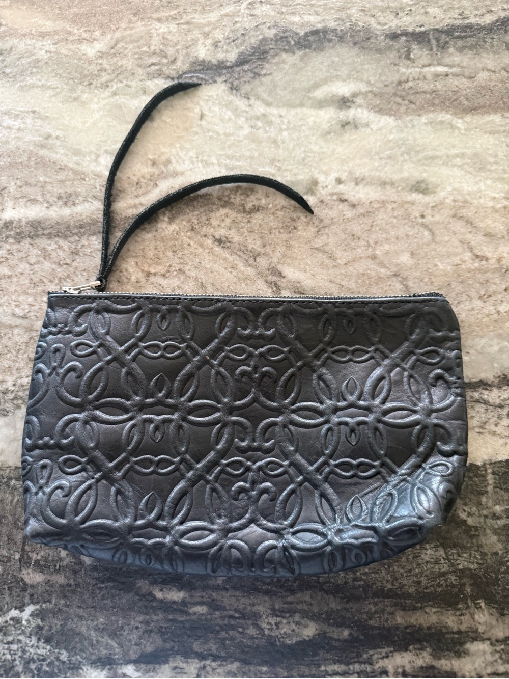 Alex and Ani Gabriel leather Clutch